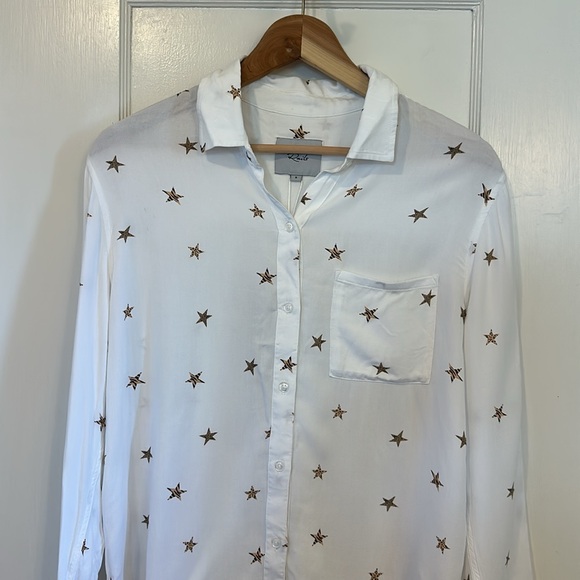 Rails NWT Rocsi Button Down Blouse - White - Small - Picture 8 of 15